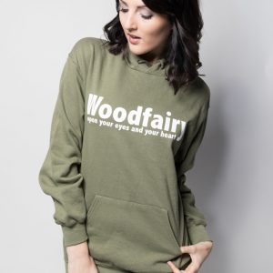 woodfairy hoodie olive